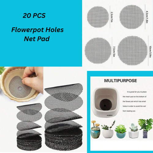Pot hole mesh - hole, pad