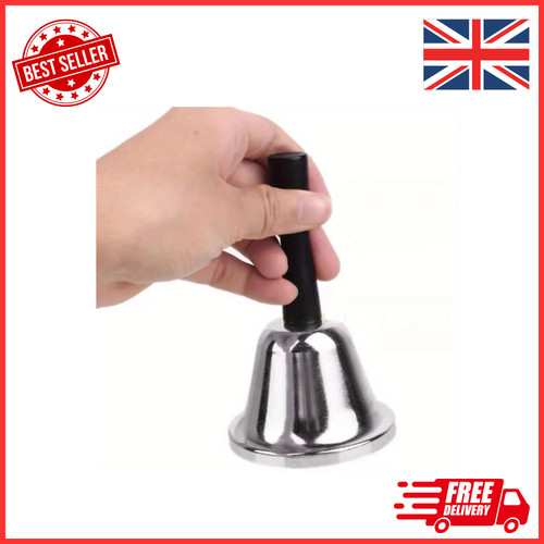 Hand bell stainless steel - stainless,
