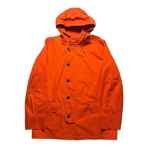 Orange lacoste hooded - lacoste,