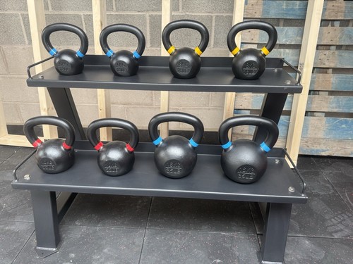 Kettlebell set with rack - kettlebell,