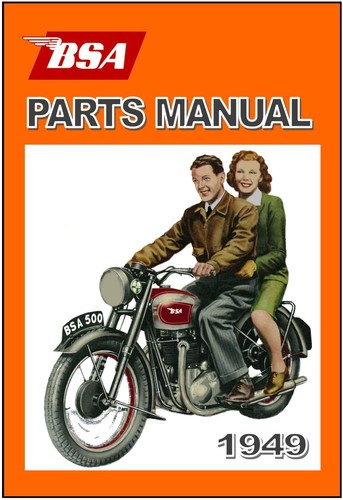 Bsa parts manual all - parts,