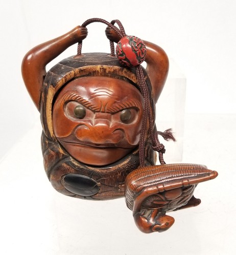 Antique japanese inro netsuke - japanese,