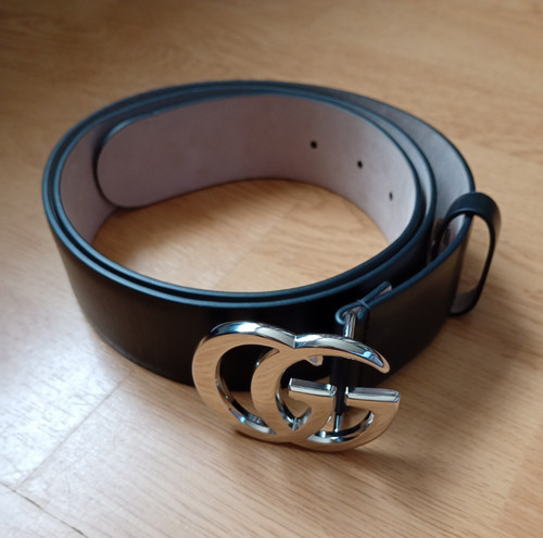 Gucci unisex black leather - unisex,
