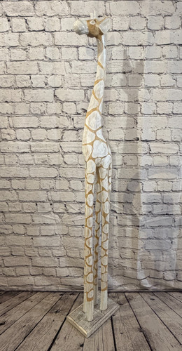 120cm white dot wooden - 120cm,