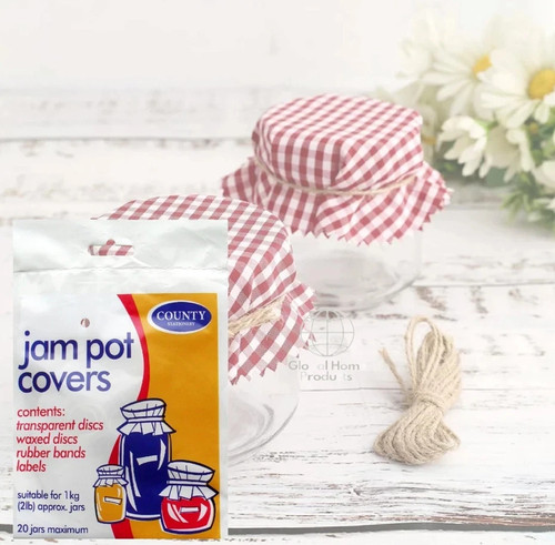 Jam pot covers - pot, kg