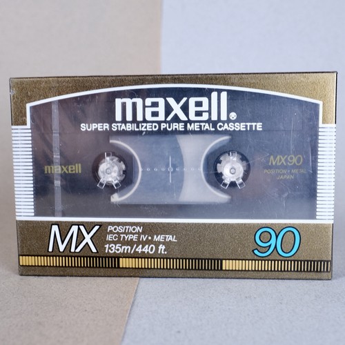 Maxell minutes metal - maxell,