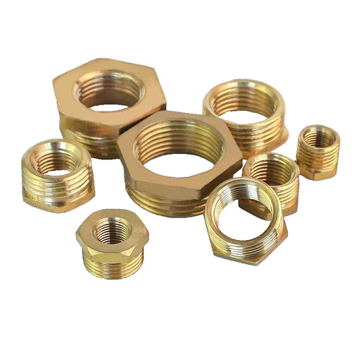 Brass hex bushing reducer - hex, pipe