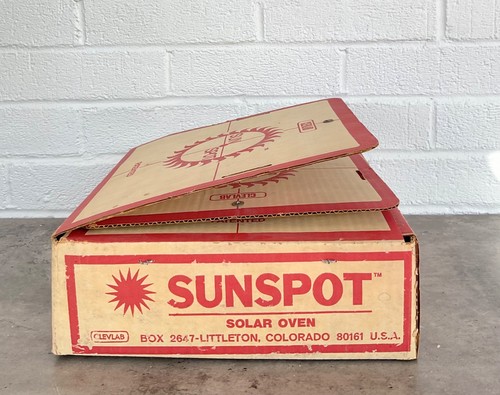Vintage sunspot solar oven - vintage,