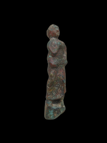 Old byzantine medieval bronze - medieval,