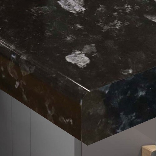 Black flint kitchen worktop - flint,