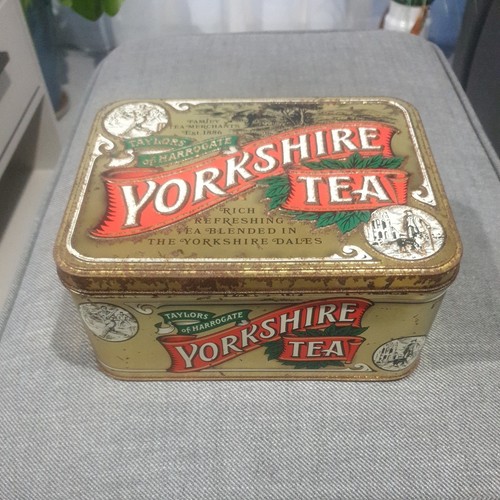 Yorkshire tea tin - yorkshire, caddy