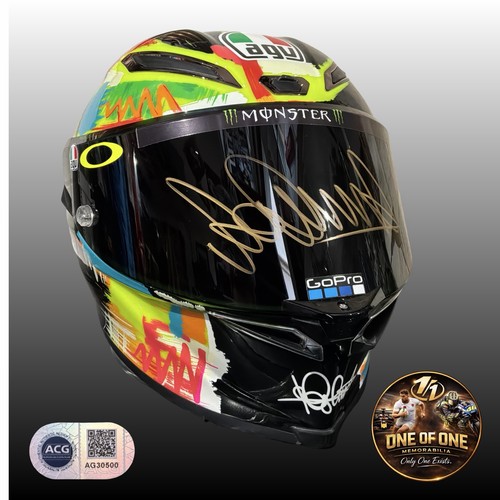 Valentino rossi signed replica - signed,
