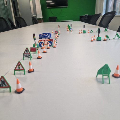 Traffic management set way - management, 4-way