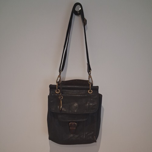 Fossil black vintage leather - black,