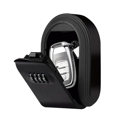 Magntic key lock box with - box, 4