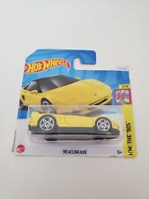 Hot Wheels ‘90 Acura NSX Honda 1:64 Yellow Diecast Toy Model Japanese Car Unopen