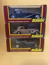 3 Solido Age D'or 1:43 Scale
