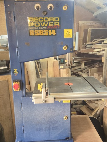 Record power rsbs14 bandsaw - power,