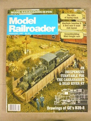 Model railroader february 1987 - railroader,