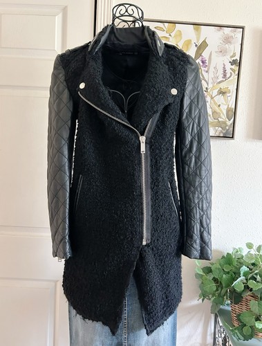 Nwot zara black tweed - nwot,