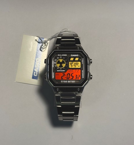 Casio radioactive world - “radioactive”,