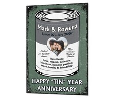 10 Year Tin Wedding