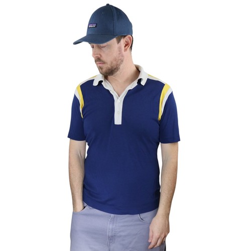 Vintage colorblock polo shirt - vintage,