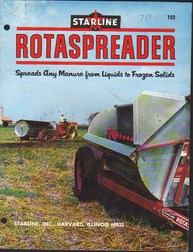 1968 starline rotaspreader - 1968,