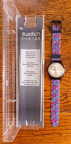 Paisley swatch chrono - swatch, scb108