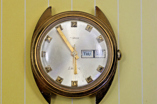 Vintage 1970s timex electric - vintage,