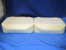 MG NEW PAIR SEAT BASE MGB ROADSTER OR GT FRONT  HUMPED SEAT FOAMS 1969 ON