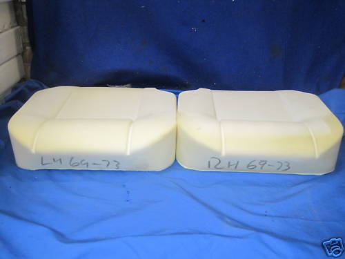 New pair seat base mgb - new,