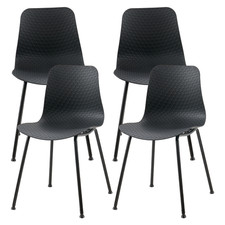 Dining Chairs Set of 4 Metal