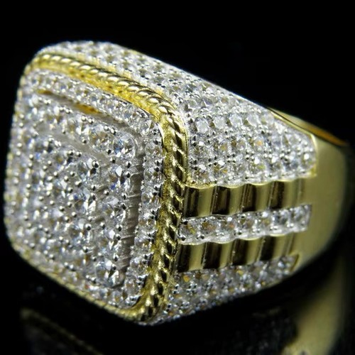 Gold men sovereign - men’s, ring