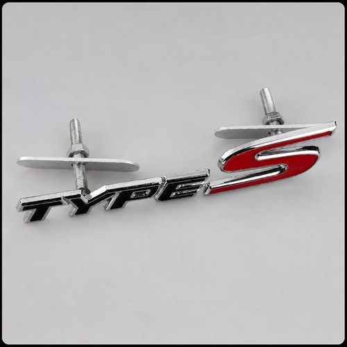 Type front grill badge - type,