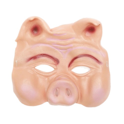 Pig mask creative latex - mask,