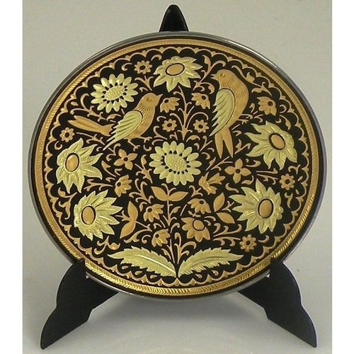 Damascene gold dove - damascene,