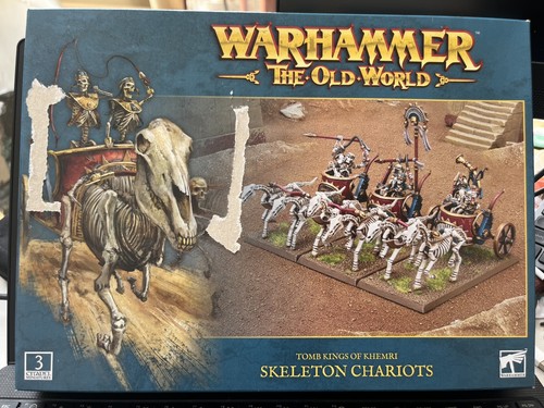 Skeleton chariots tomb kings - skeleton,