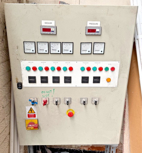 Vacuum pressure pump control - vacuum,