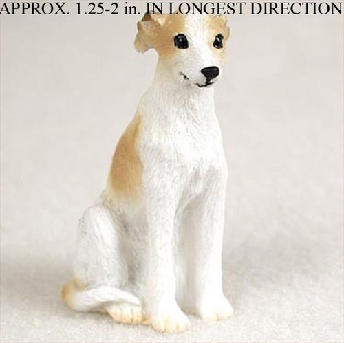 Whippet mini hand painted - whippet,