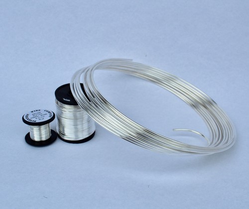 2mm bare silver plated - , copper