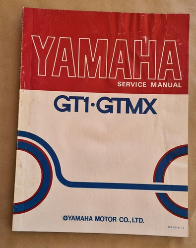 Yamaha gt1 gtmx service - yamaha, manual