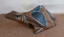 Vintage Hand Carved Wood Sea