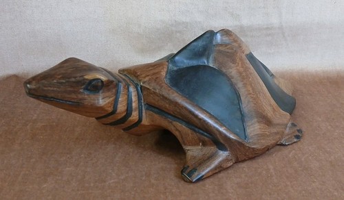 Vintage hand carved - carved, sea