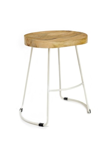 Solid hard wood - hard, white
