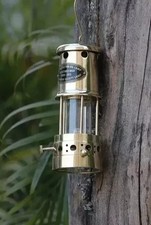 Brass Anchor Oil Lamp 8"