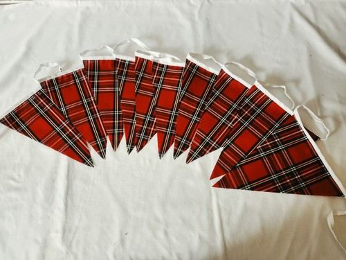 40ft red stewart tartan - 40ft,