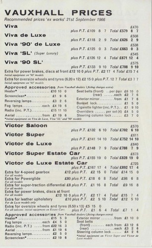 Vauxhall range original - range,