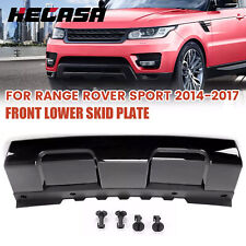 Front Bumper Cover Towing Eye Hook Skid Plate For Range Rover Sport 2014-2017 16