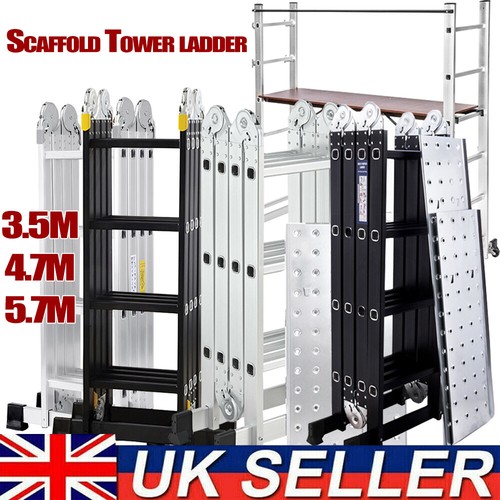 Folding ladder aluminium - ladder,
